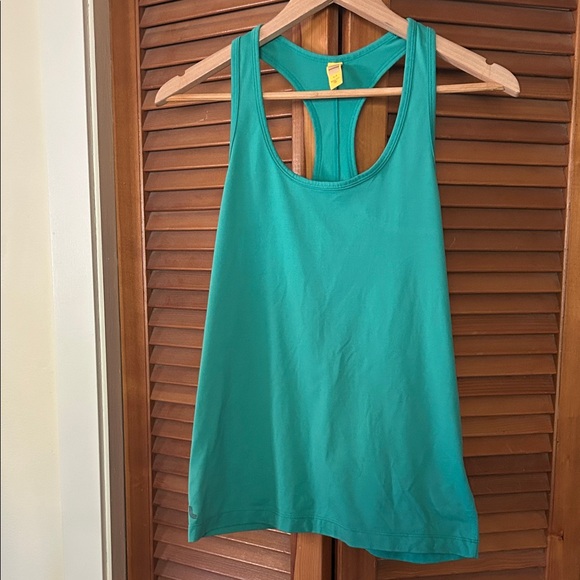 Lole Turquoise Racerback Super Soft Tank Top - Picture 1 of 3